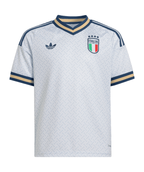 adidas FIGC Italien Trikot Away WM 2026 Kids Blau - blau