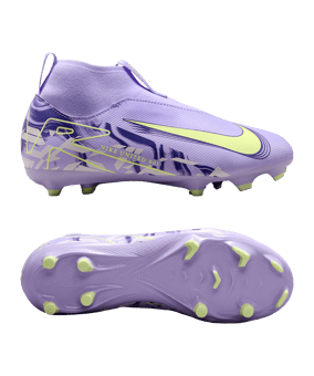 Nike Jr Air Zoom Mercurial Superfly X Academy FG/MG United Kids Lila F500 - lila