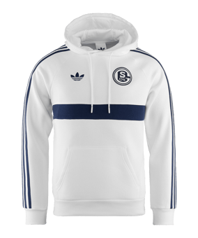 adidas Originals FC Schalke 04 Veste à capuche Blanc - blanc
