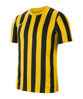 Nike Division IV Striped Trikot kurzarm Gelb F719 - gelb