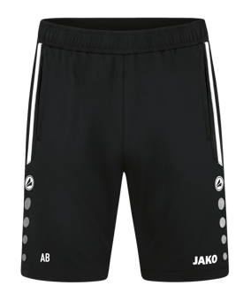 JAKO Allround Trainingsshort Damen Schwarz F800