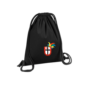 Merch Organic Premium Cotton Gymsack Black