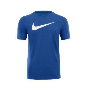 Nike Park 20 T-Shirt Swoosh Blau Weiss F463