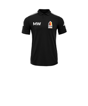 adidas Squadra 25 Competition Polo Kids Schwarz