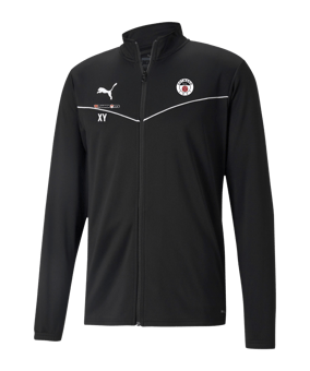 PUMA teamRISE Poly Trainingsjacke Schwarz F03