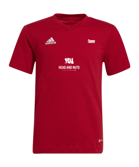 adidas Entrada 22 T-Shirt Kids Rot