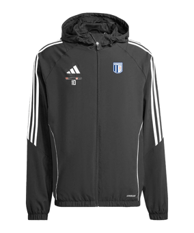 adidas Tiro 24 Windbreaker Kids Schwarz Weiss