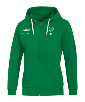 JAKO Base Kapuzenjacke Damen Grün F06