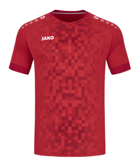 JAKO Pixel Trikot Kids Rot F110 - rot