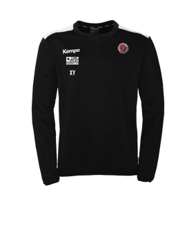 Kempa Emotion 27 Trainingssweatshirt Schwarz Weiss F003