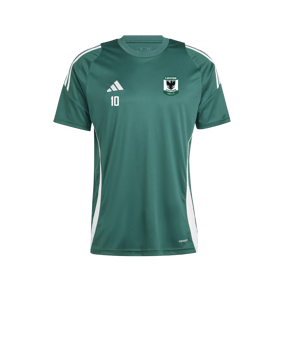 adidas Tiro 24 Trikot Dunkelgrün Weiss