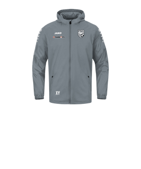 JAKO Team 2.0 Allwetterjacke Kids Grau F840