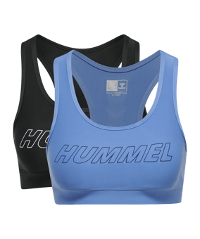 Hummel hmlTE Tola 2er Pack Sport-BH Damen F2139 - schwarz