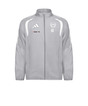 adidas Tiro 26 League Präsentationsjacke Grau
