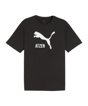 PUMA teamRISE Logo Trainingshirt Schwarz F03