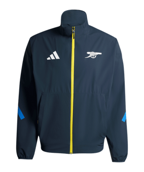 adidas FC Arsenal London Anthem Jacke Blau - blau