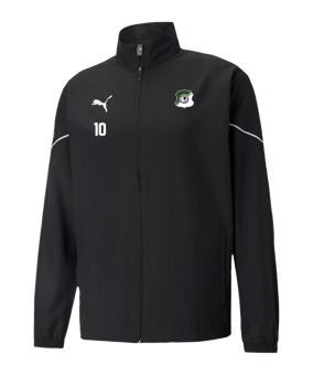 PUMA teamRISE Sideline Trainingsjacke Schwarz F03