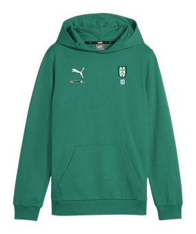 PUMA teamGOAL Casuals Hoody Kids Grün F05