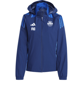 adidas Tiro 24 Competition Allwetterjacke Damen Blau