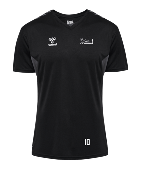 Hummel Authentic Poly Trikot Schwarz F2001