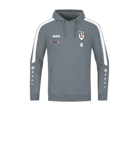 JAKO Power Hoody Kids Grau Weiss F840