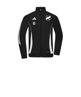 adidas Tiro 24 Trainingsjacke Kids Schwarz Weiss