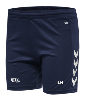 Hummel hmlCORE XK Poly Short Damen Blau F7026
