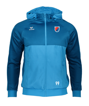 Erima SIX WINGS Kapuzenjacke Blau