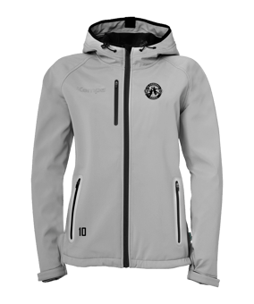 Kempa Softshelljacke Damen Grau F05