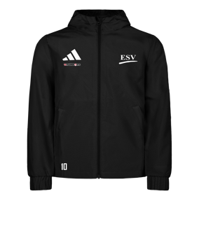 adidas Entrada 26 Regenjacke Schwarz