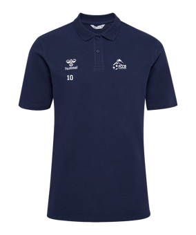 Polo Hummel GO 2.0 bleus F7026 