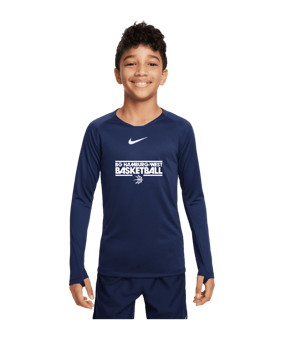 Nike Park First Layer Top langarm Kids Blau F410