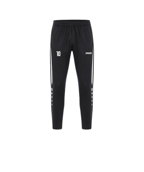 JAKO Power Polyesterhose Schwarz Weiss F802