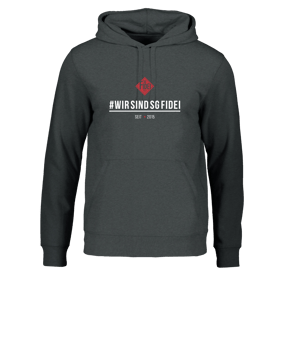 Merch Drummer 2.0 Hoody Dark Heather Grey | #wir