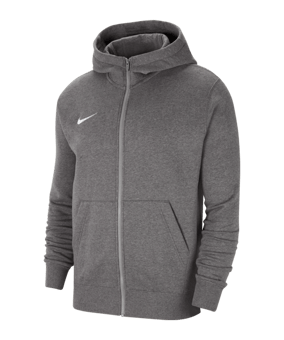 Nike Park 20 Fleece Kapuzenjacke Kids Grau F071 - grau