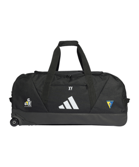 adidas Tiro Trolley Gr. XL Schwarz Weiss