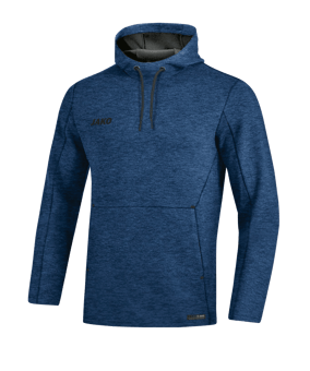 JAKO Premium Basic Kapuzensweatshirt Blau F49 - blau
