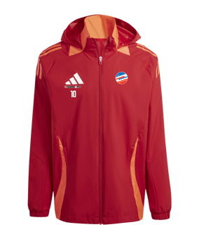adidas Tiro 24 Competition Allwetterjacke Rot