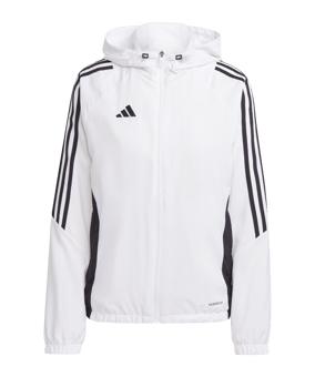 adidas Tiro 24 Windbreaker Damen Weiss - weiss