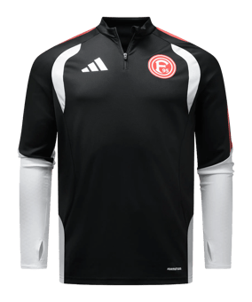 adidas Fortuna Düsseldorf Training Half Zip Top Schwarz