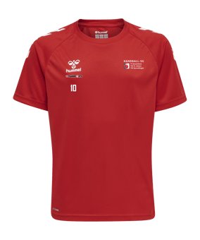 Hummel hmlCORE XK Poly T-Shirt Kids Rot F3062