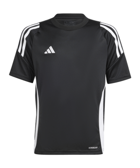 adidas Tiro 24 Trikot Kids Schwarz Weiss