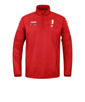 JAKO Team Rainzip Sweatshirt Rot F100