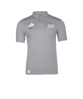 adidas Entrada 26 Polo Grau