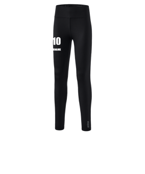 Erima Basic Leggings Damen Schwarz