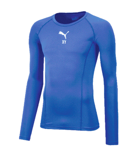 PUMA LIGA Baselayer Longsleeve Blau F02