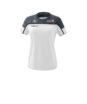 Erima Change by T-Shirt Damen Weiss Grau 