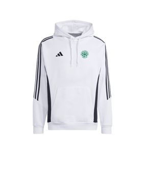 adidas Tiro 24 Hoody Weiss Schwarz