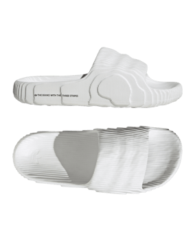 adidas Originals adilette 22 Badelatsche Beige - weiss