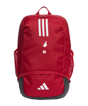 adidas Tiro 23 League Rucksack Rot Schwarz Weiss